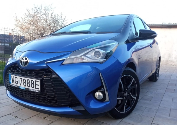 Toyota Yaris cena 56650 przebieg: 80000, rok produkcji 2018 z Piaski małe 106